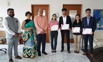 MMS Students Secures Second Positions at Research Paper Competition